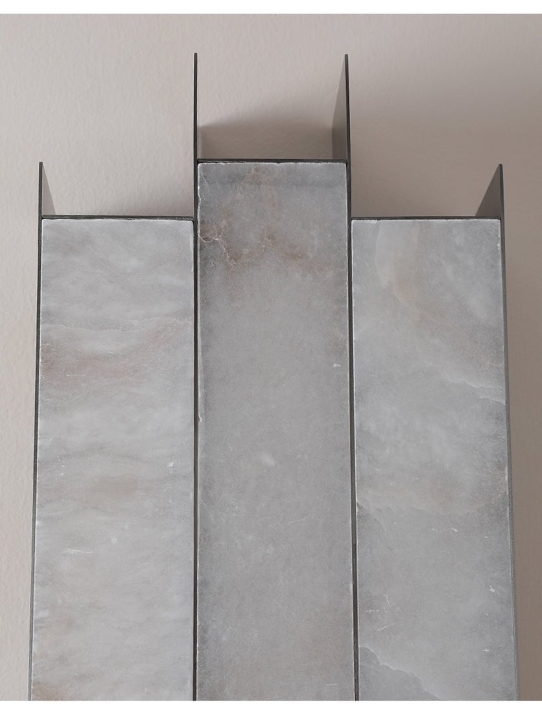 Finto Panel zeitgenössische Wandleuchte aus Alabaster