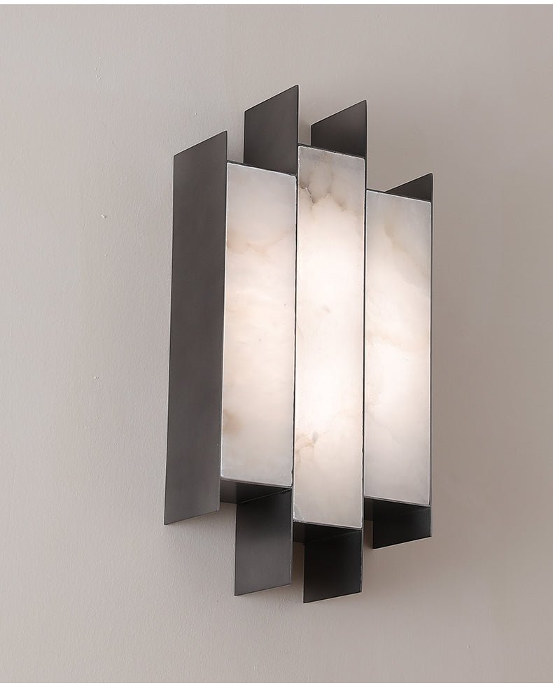 Finto Panel zeitgenössische Wandleuchte aus Alabaster