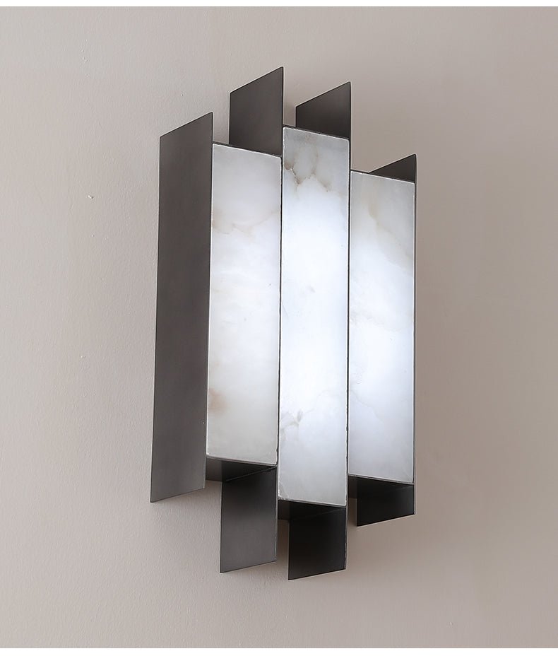 Finto Panel zeitgenössische Wandleuchte aus Alabaster