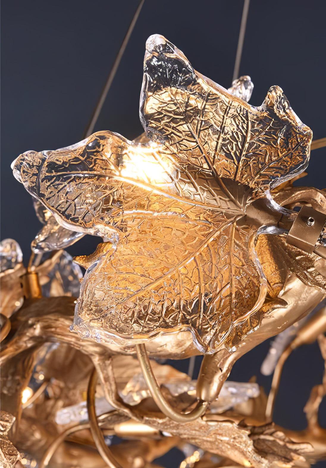 Liorivielle luxuriöse Pendelleuchte aus Glas
