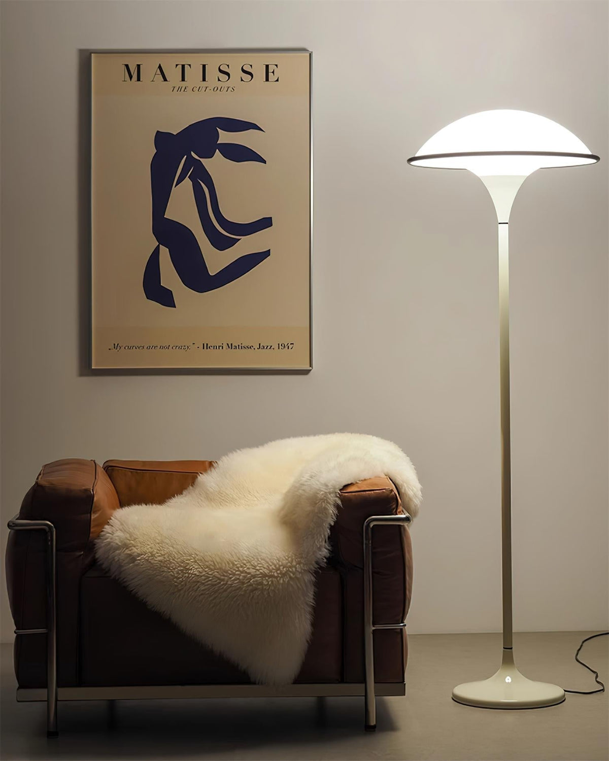 Lucoria Retro Acryl-Stehleuchte