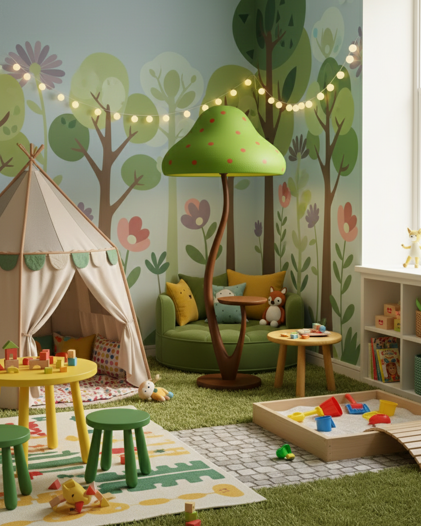 Mirelune Stehleuchte Pilzform moderne künstlerische Wohnzimmer | Cielum