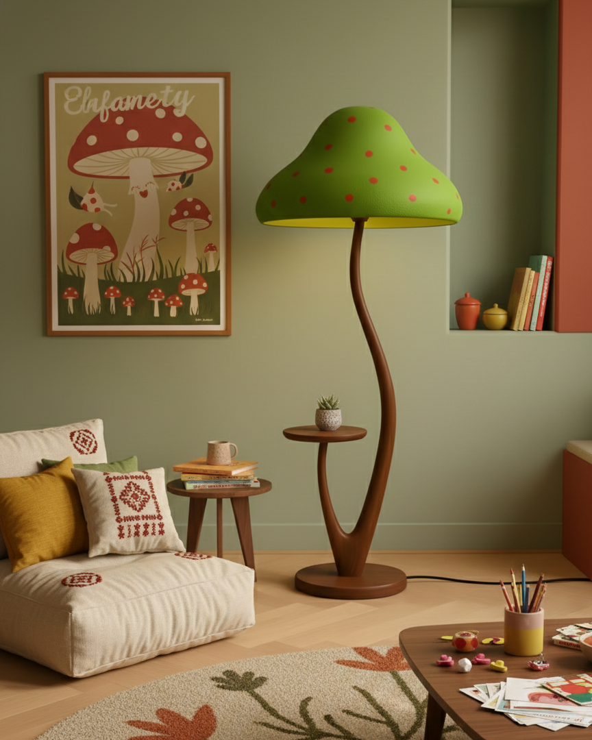 Mirelune Stehleuchte Pilzform moderne künstlerische Wohnzimmer | Cielum