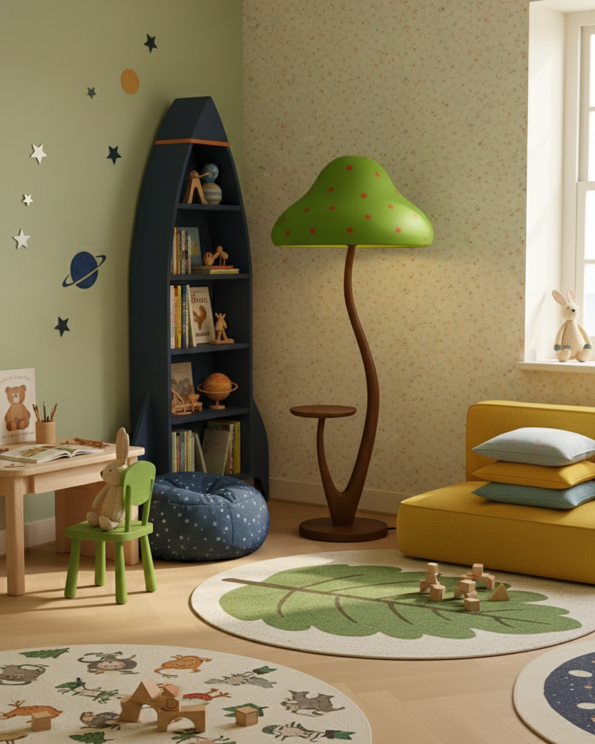 Mirelune Stehleuchte Pilzform moderne künstlerische Wohnzimmer | Cielum