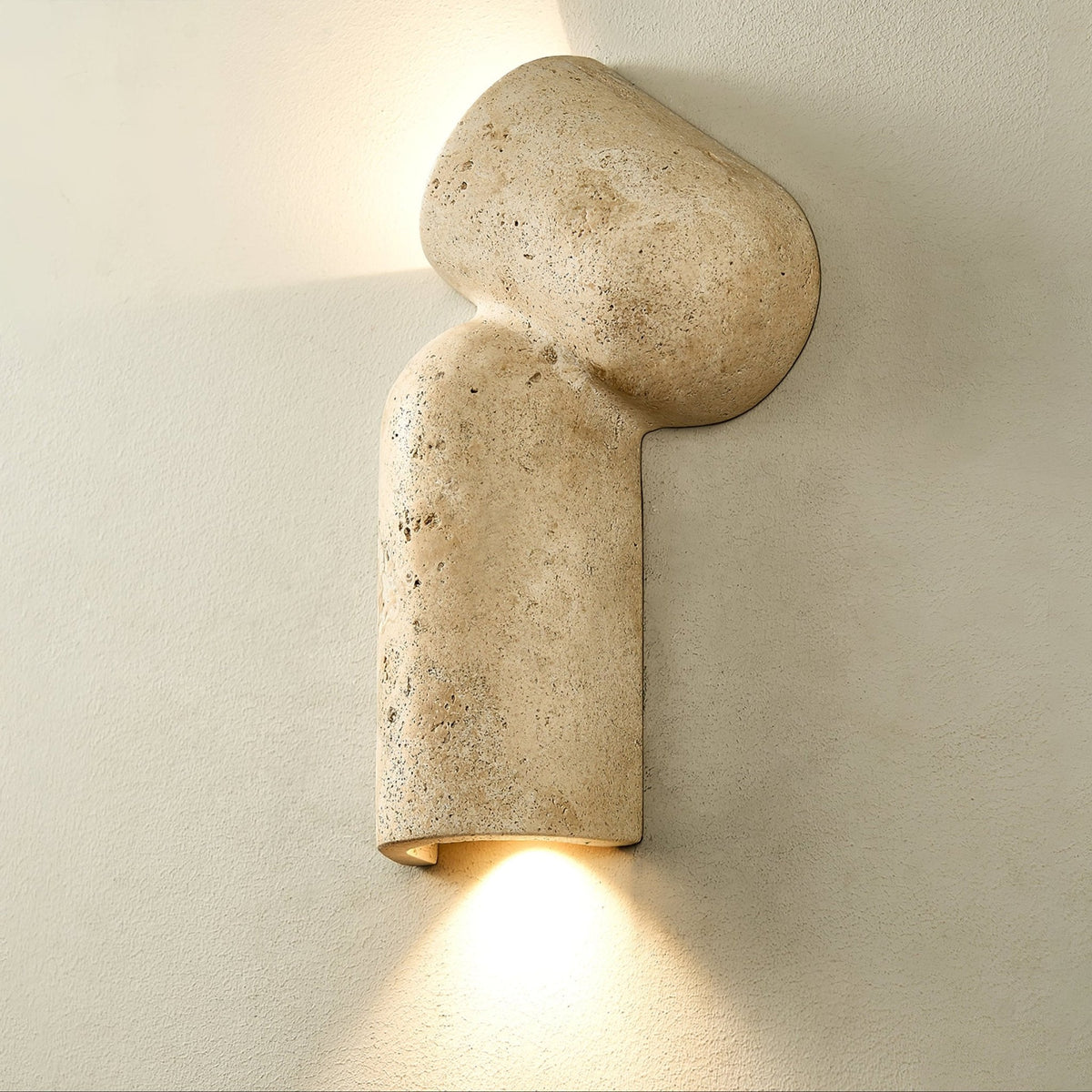 Valoreth Travertine Wandleuchte