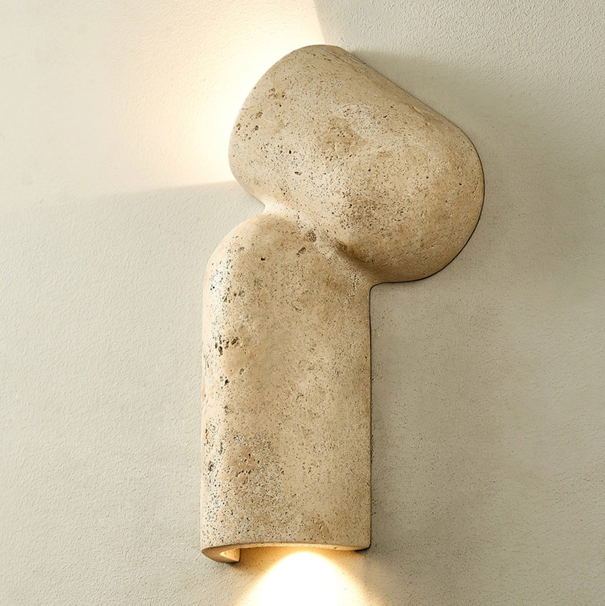 Valoreth Travertine Wandleuchte