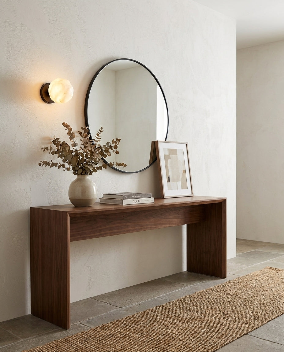 Norstone Alabaster-Wandleuchte