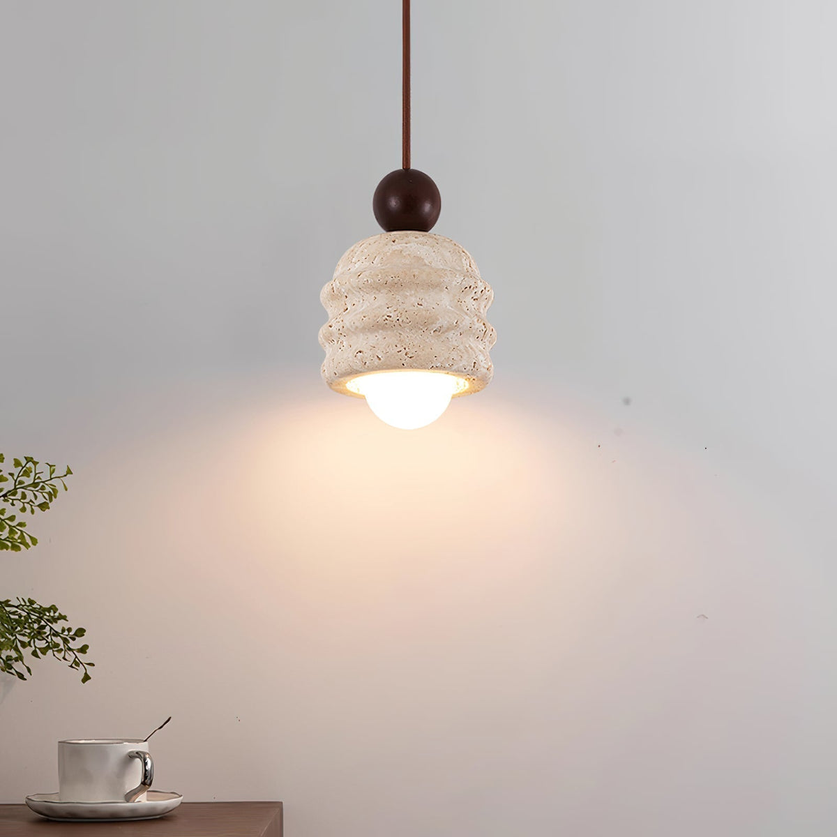 Tavinenne Travertine Ripple Pendelleuchte