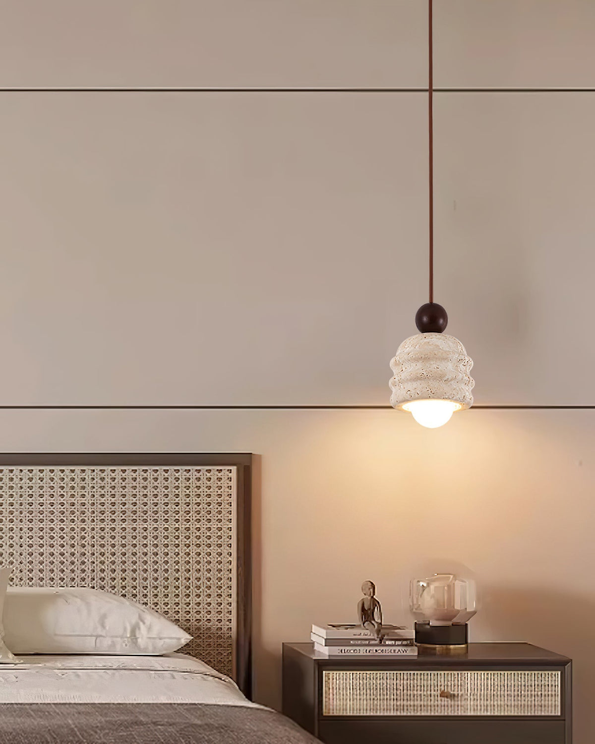 Tavinenne Travertine Ripple Pendelleuchte