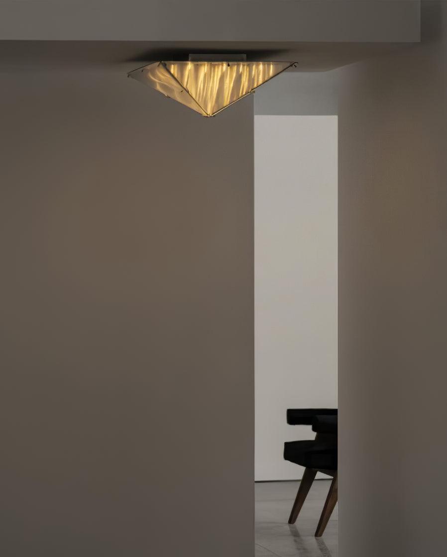Facet Moderne Deckenleuchte aus Glas
