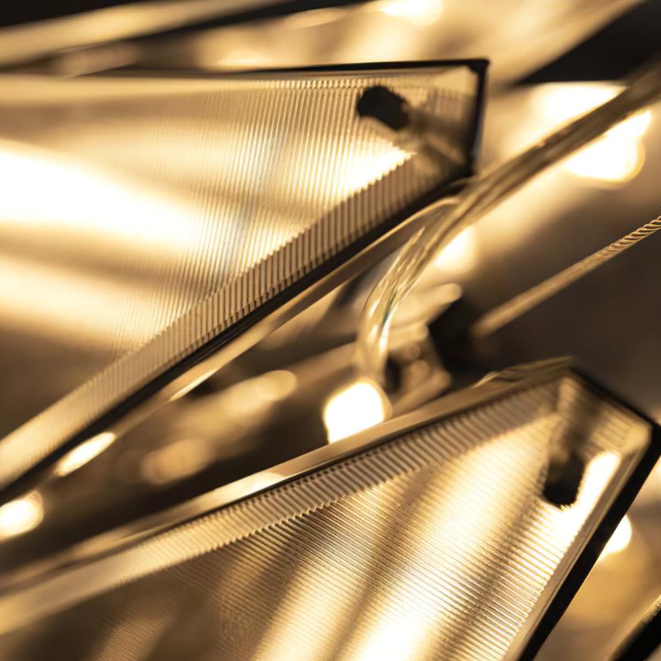 Facet Moderne Deckenleuchte aus Glas