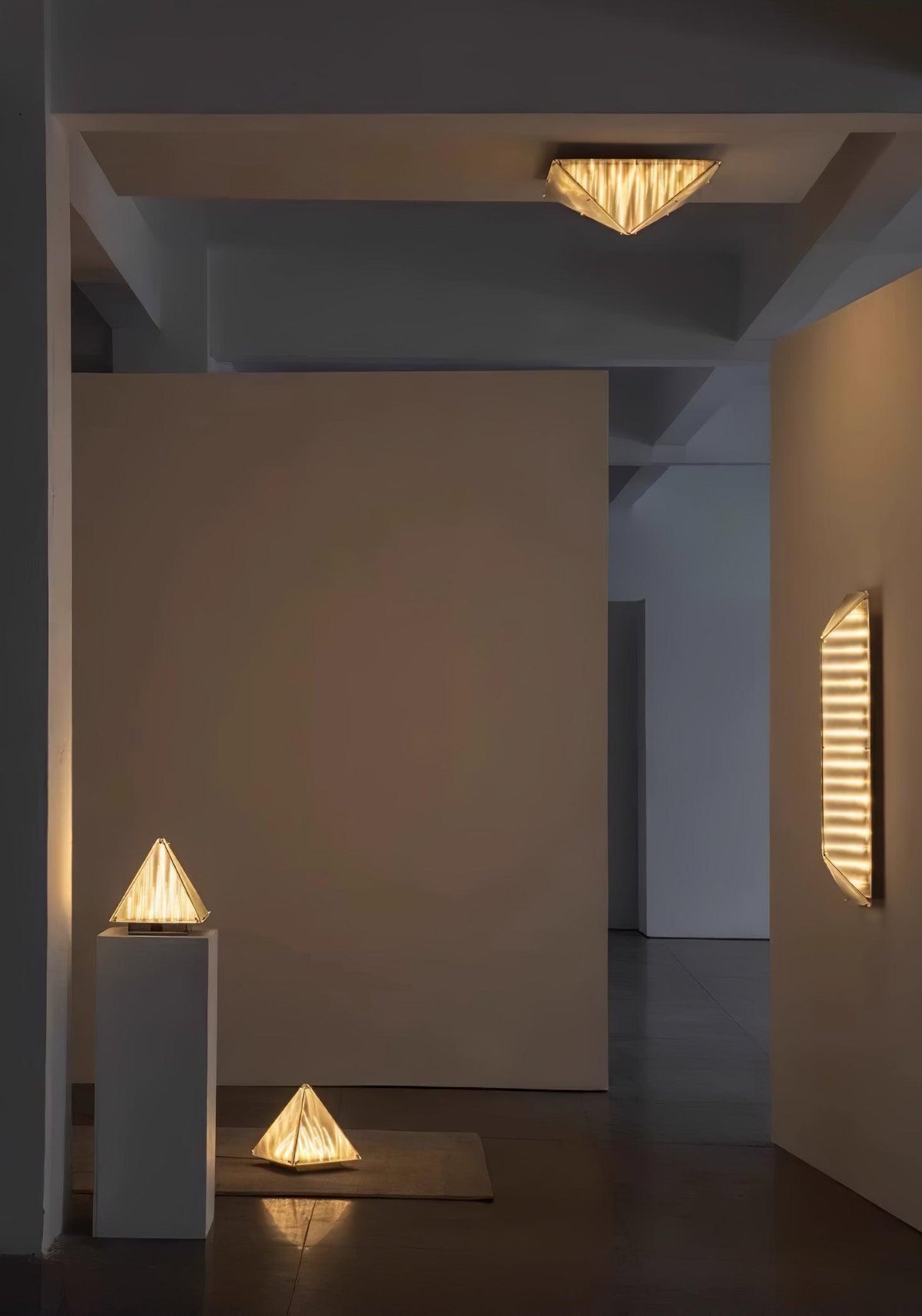 Facet Moderne Deckenleuchte aus Glas