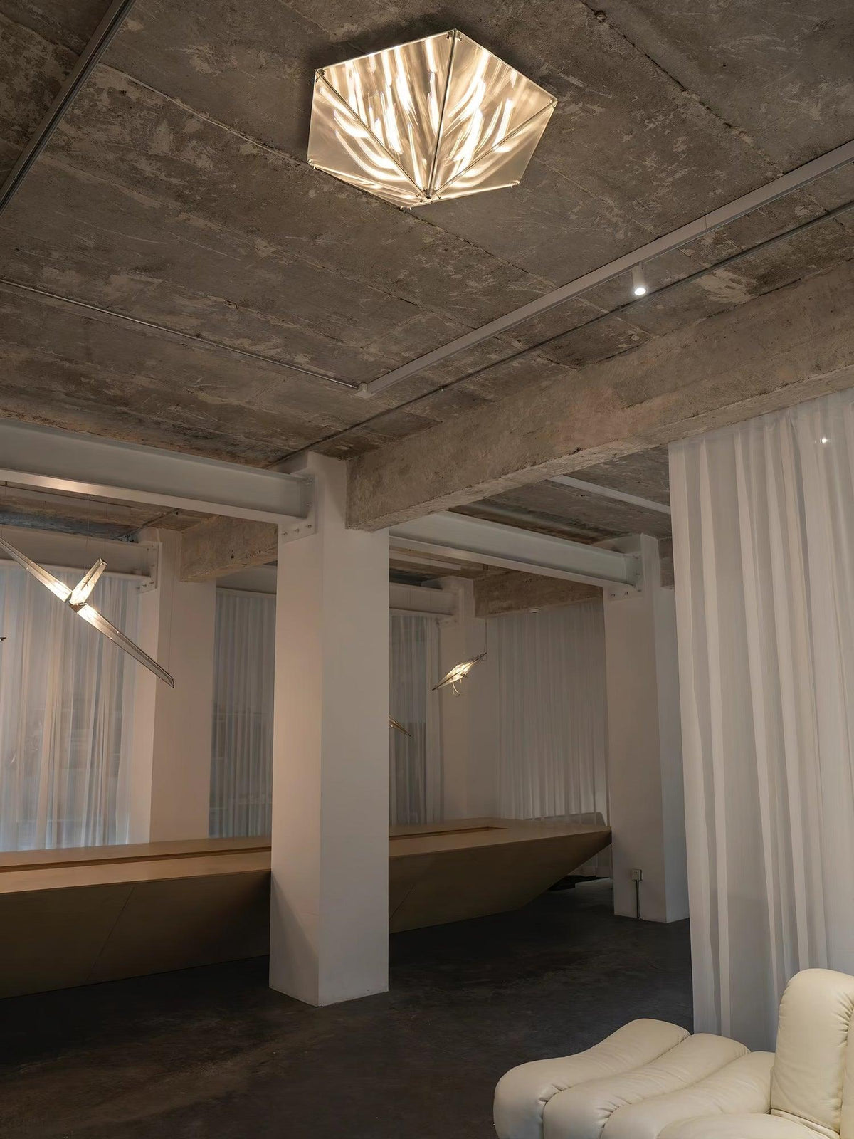 Facet Moderne Deckenleuchte aus Glas