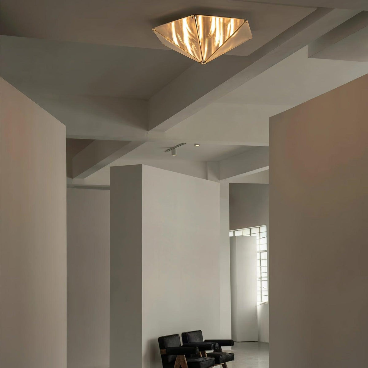 Facet Moderne Deckenleuchte aus Glas