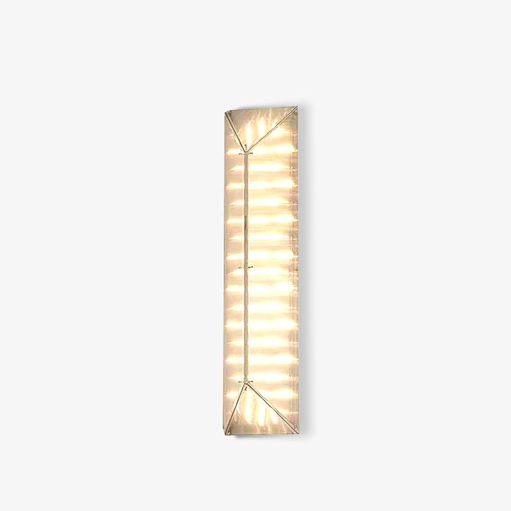 Prism zeitgenössische Wandleuchte aus Glas