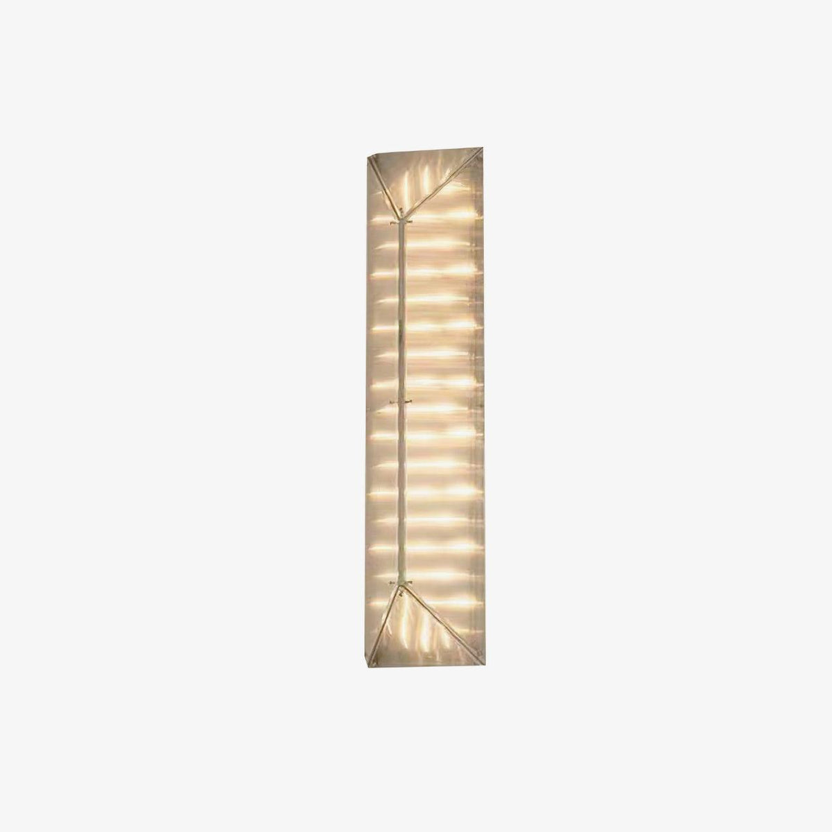 Prism zeitgenössische Wandleuchte aus Glas