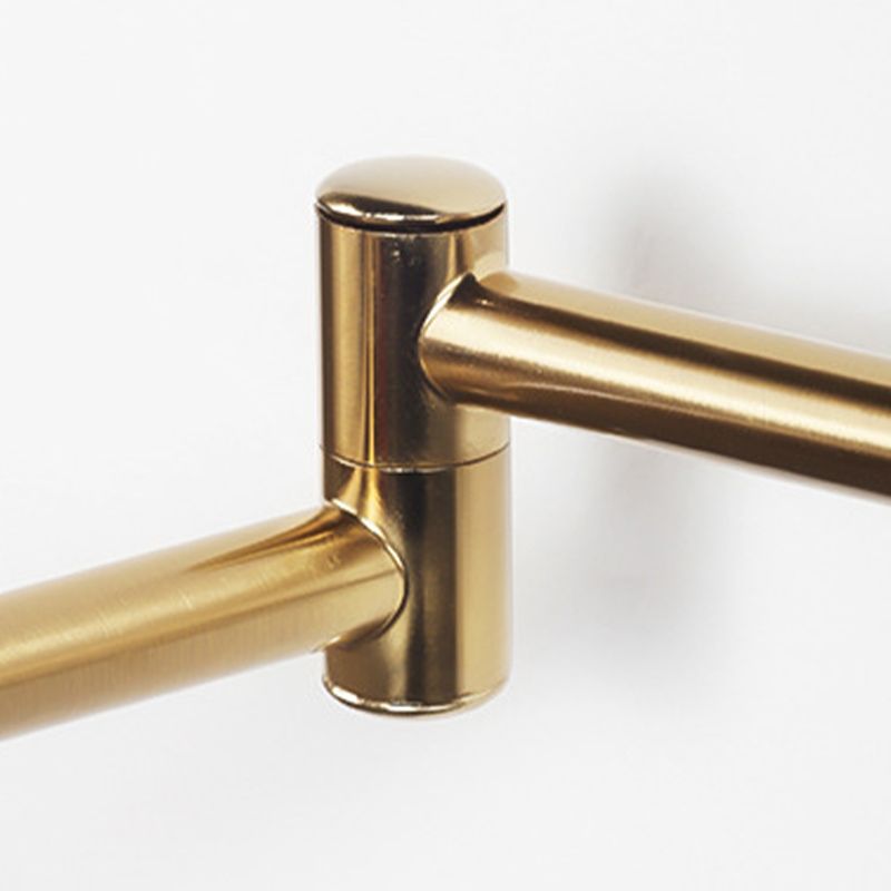 Arisha Modern Wandleuchte Zylindrisch Verstellbare, Messing/Gold, Schlafzimmer, Metall