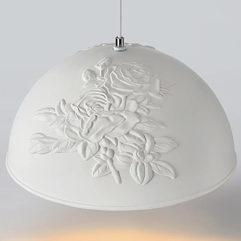 Aria Französisch LED Pendelleuchte Metall Wohn/Schlafzimmer