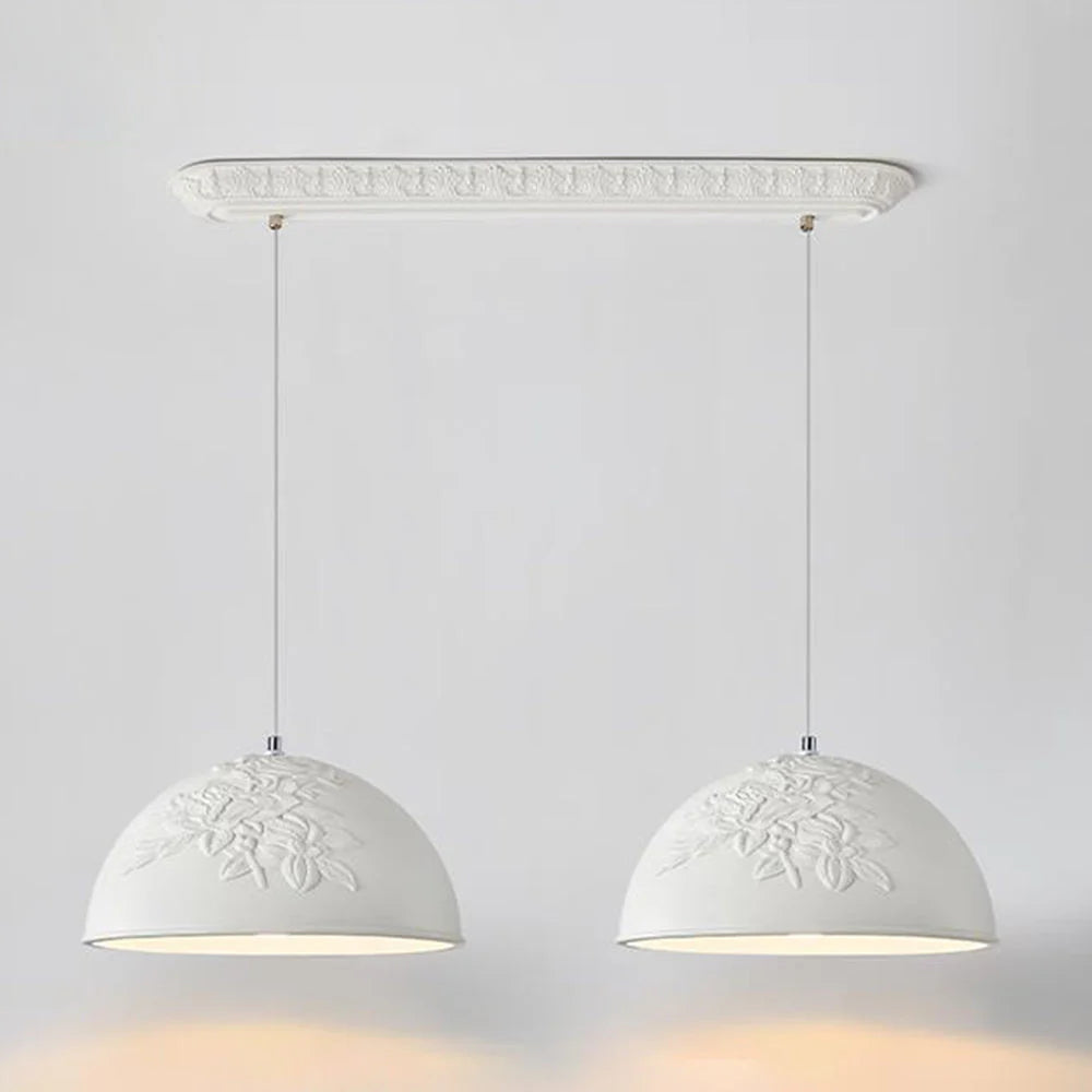 Aria Französisch LED Pendelleuchte Metall Wohn/Schlafzimmer
