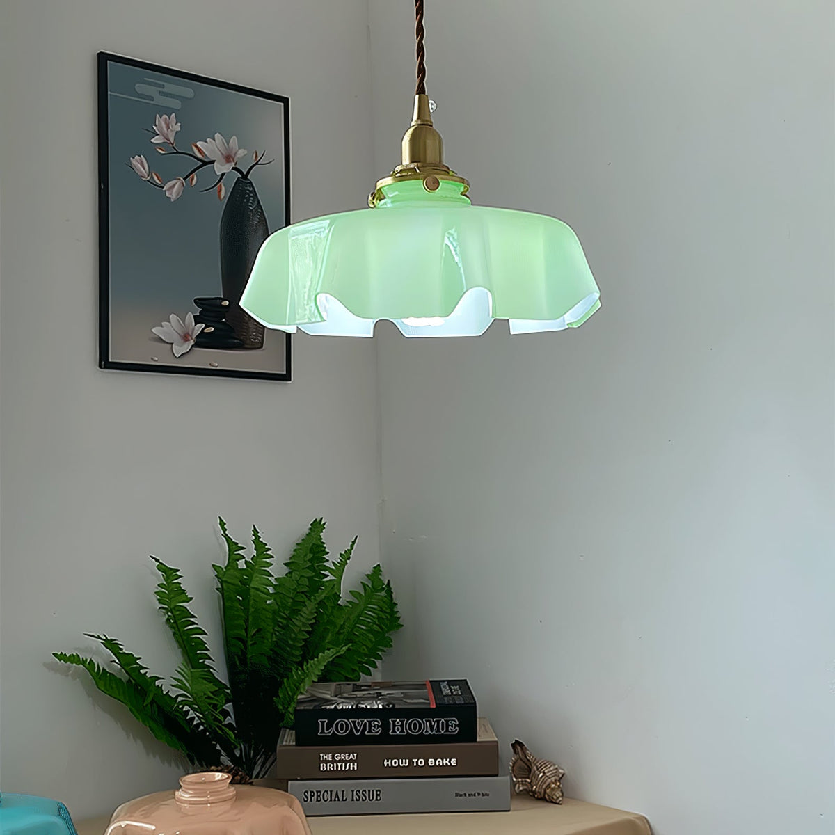 Liorivora Pendelleuchte French Flower für Esszimmer