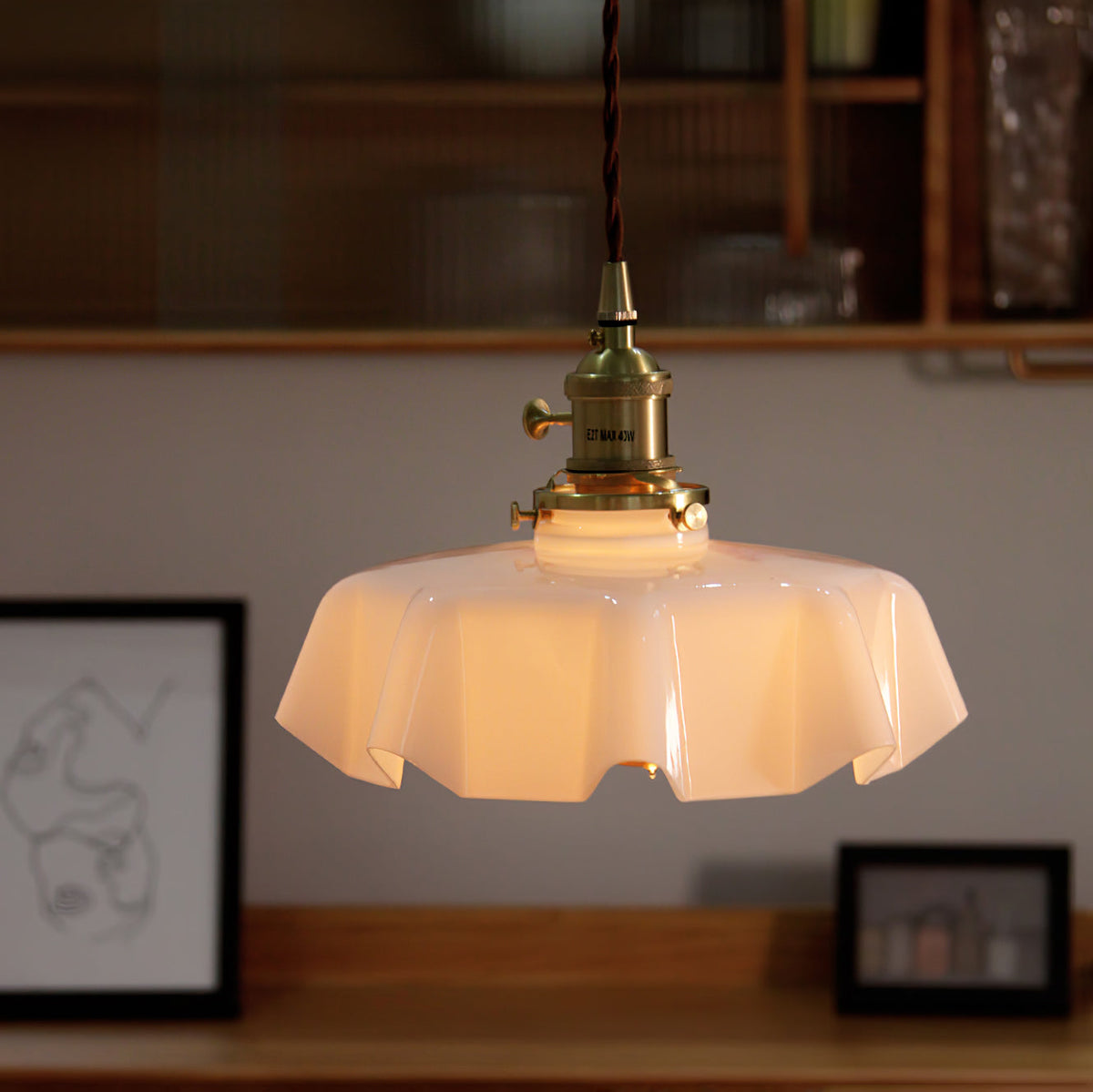 Liorivora Pendelleuchte French Flower für Esszimmer