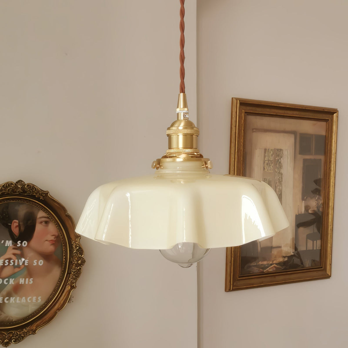 Liorivora Pendelleuchte French Flower für Esszimmer