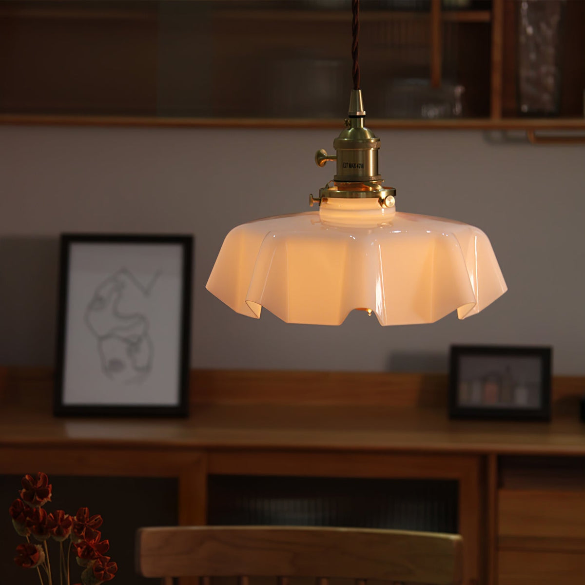 Liorivora Pendelleuchte French Flower für Esszimmer