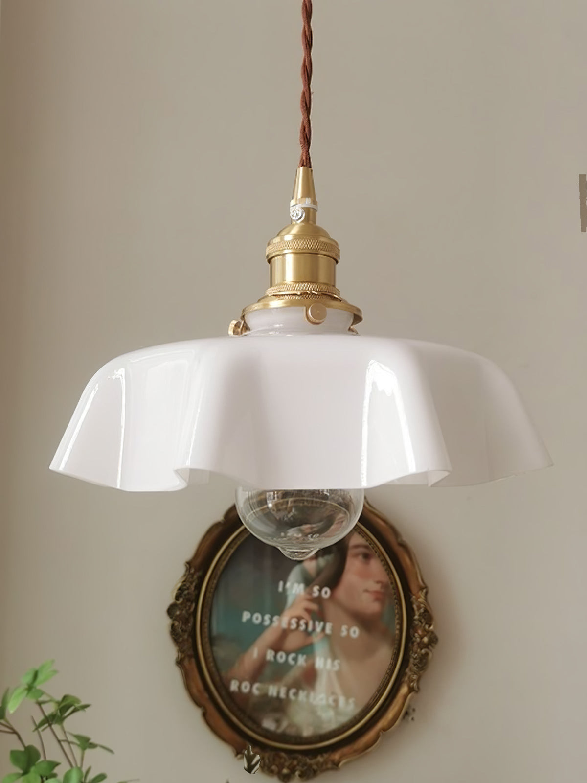 Liorivora Pendelleuchte French Flower für Esszimmer