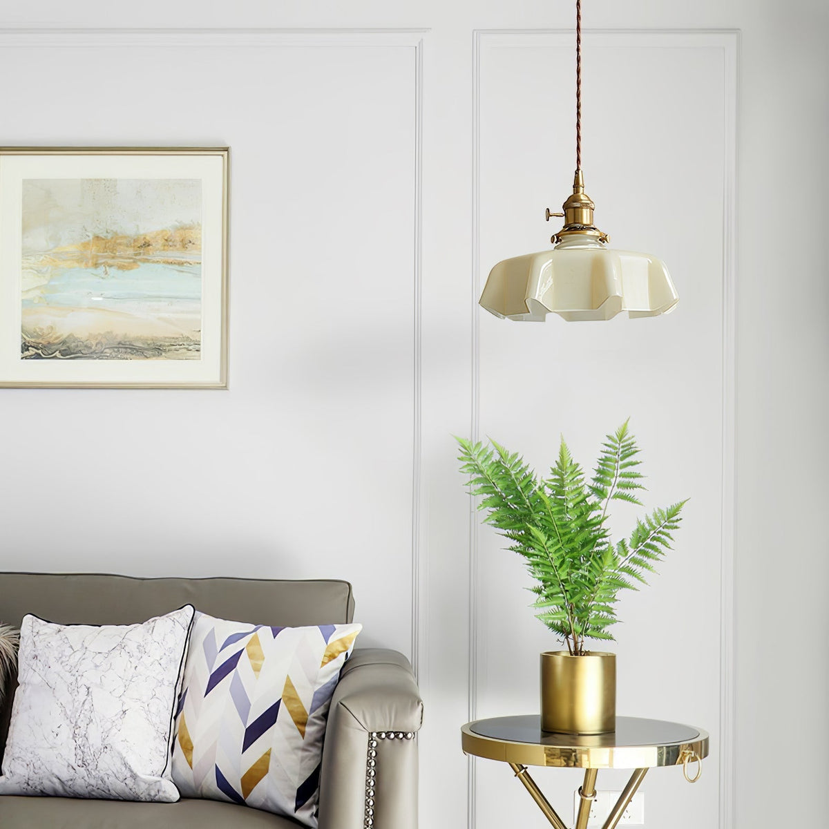 Liorivora Pendelleuchte French Flower für Esszimmer