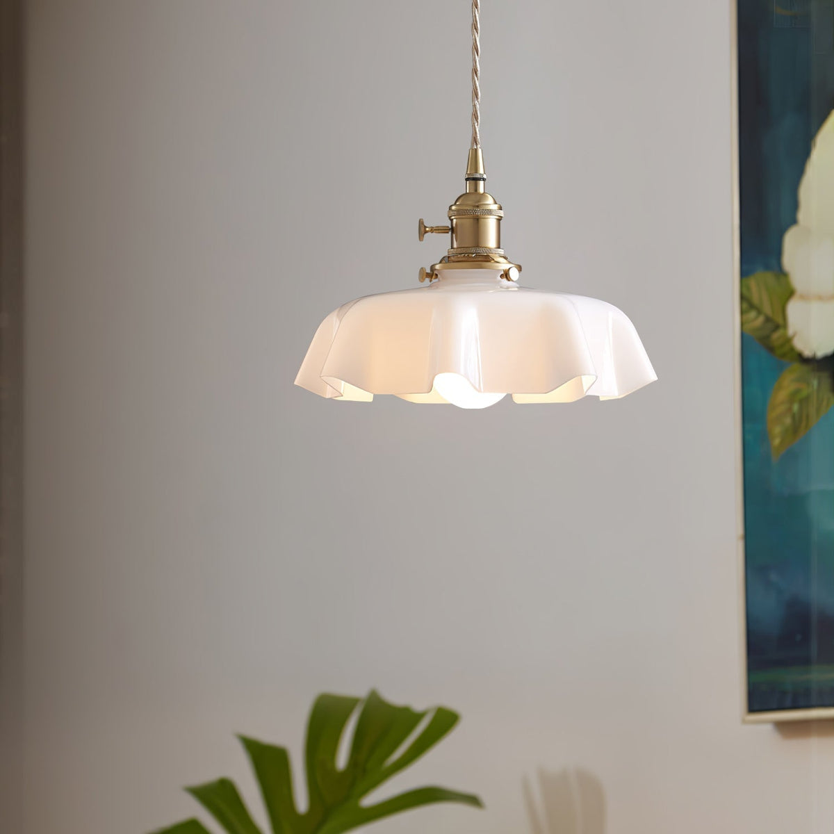 Liorivora Pendelleuchte French Flower für Esszimmer