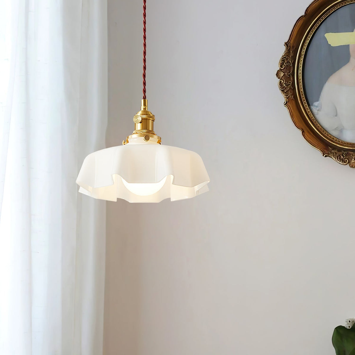 Liorivora Pendelleuchte French Flower für Esszimmer