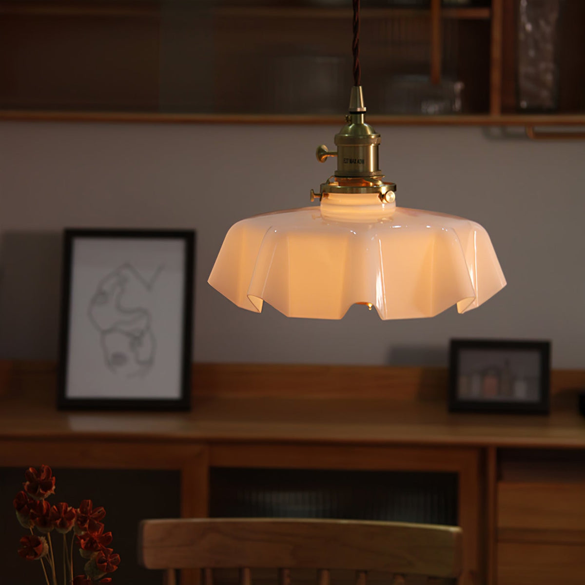 Liorivora Pendelleuchte French Flower für Esszimmer