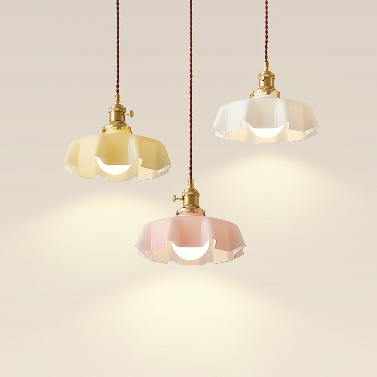 Liorivora Pendelleuchte French Flower für Esszimmer