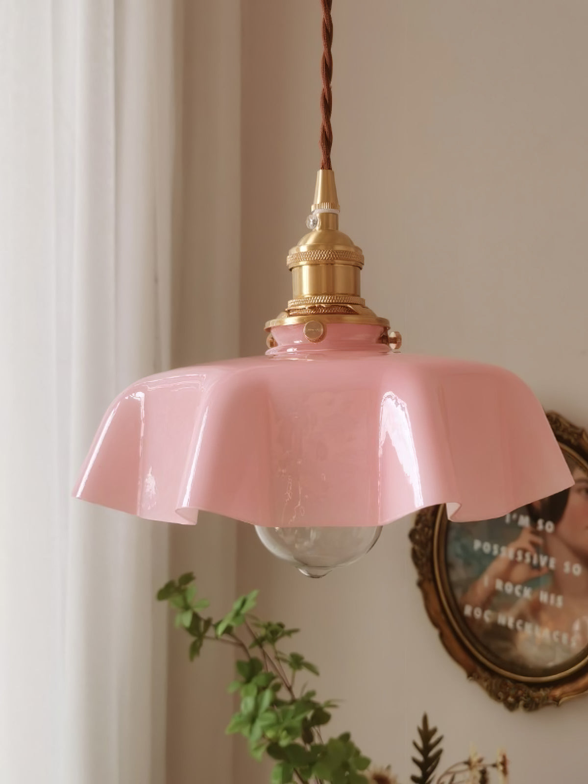 Liorivora Pendelleuchte French Flower für Esszimmer