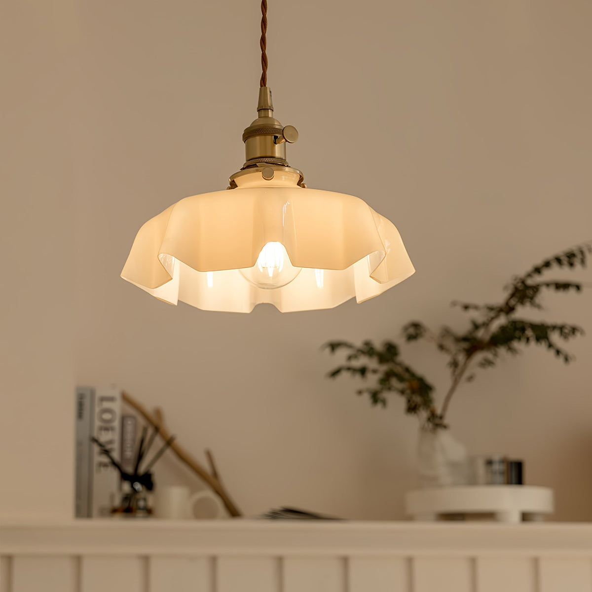 Liorivora Pendelleuchte French Flower für Esszimmer