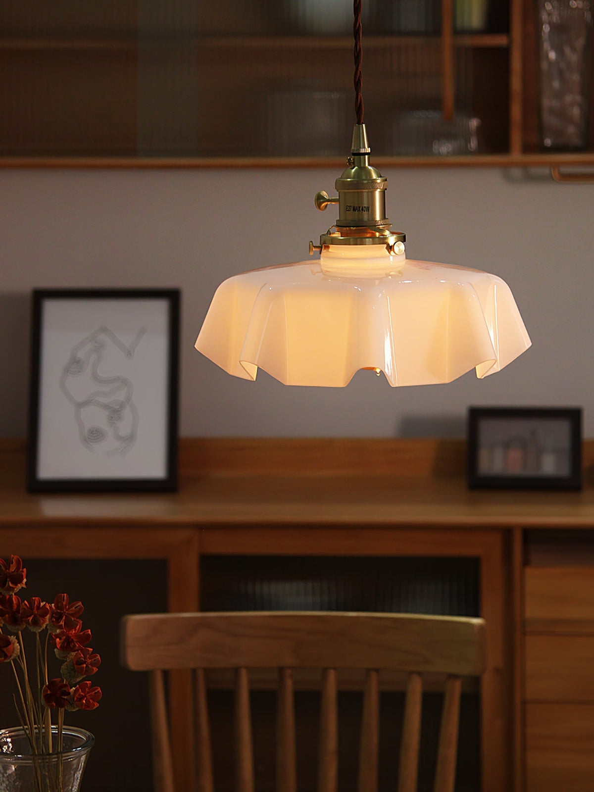 Liorivora Pendelleuchte French Flower für Esszimmer