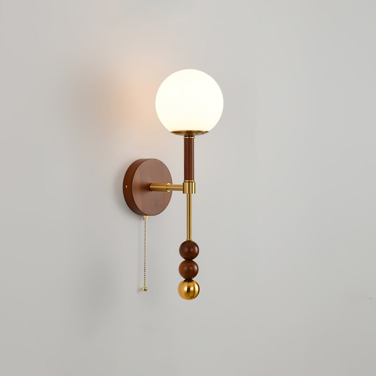 Hilda Roma Elegance Holz-Wandleuchte