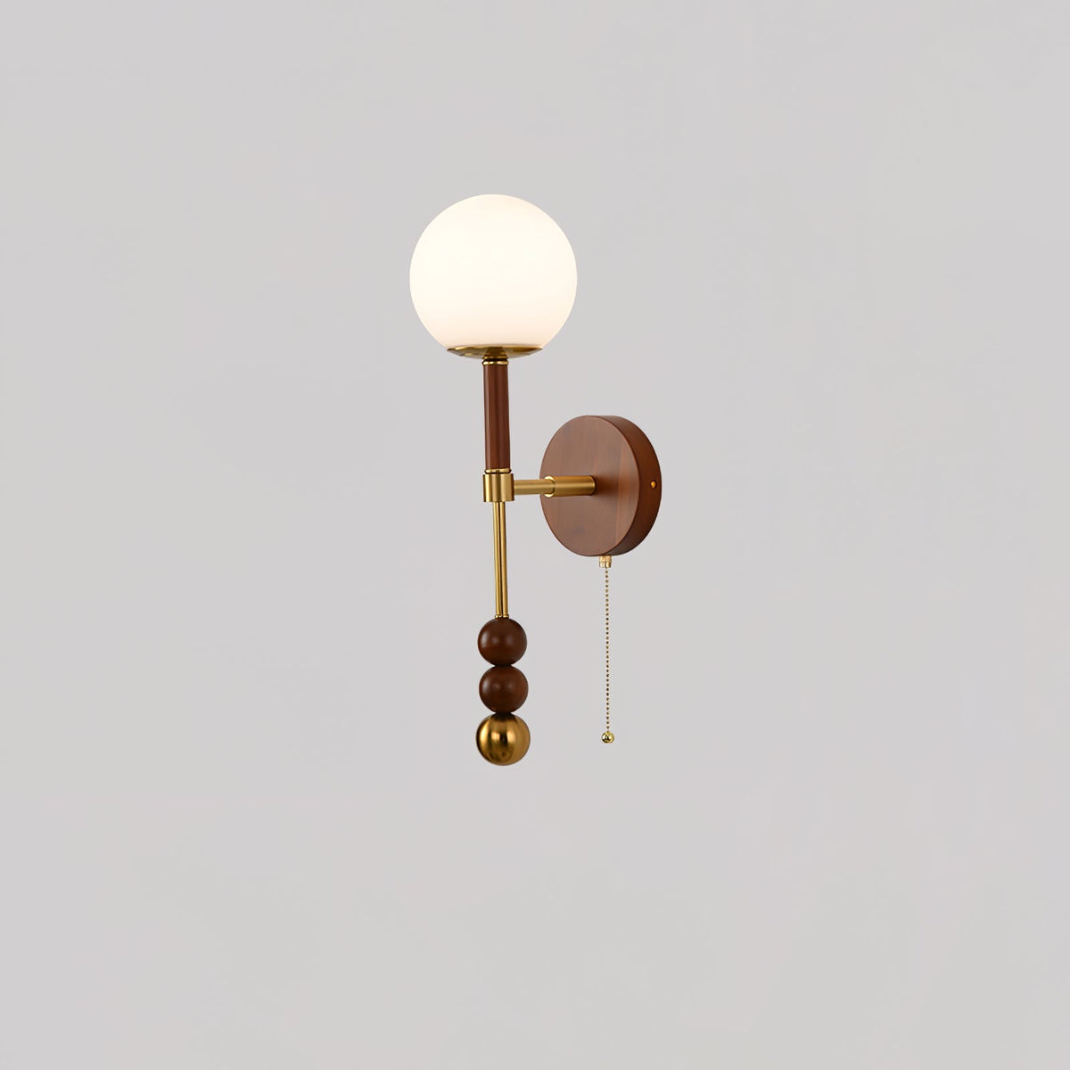 Hilda Roma Elegance Holz-Wandleuchte