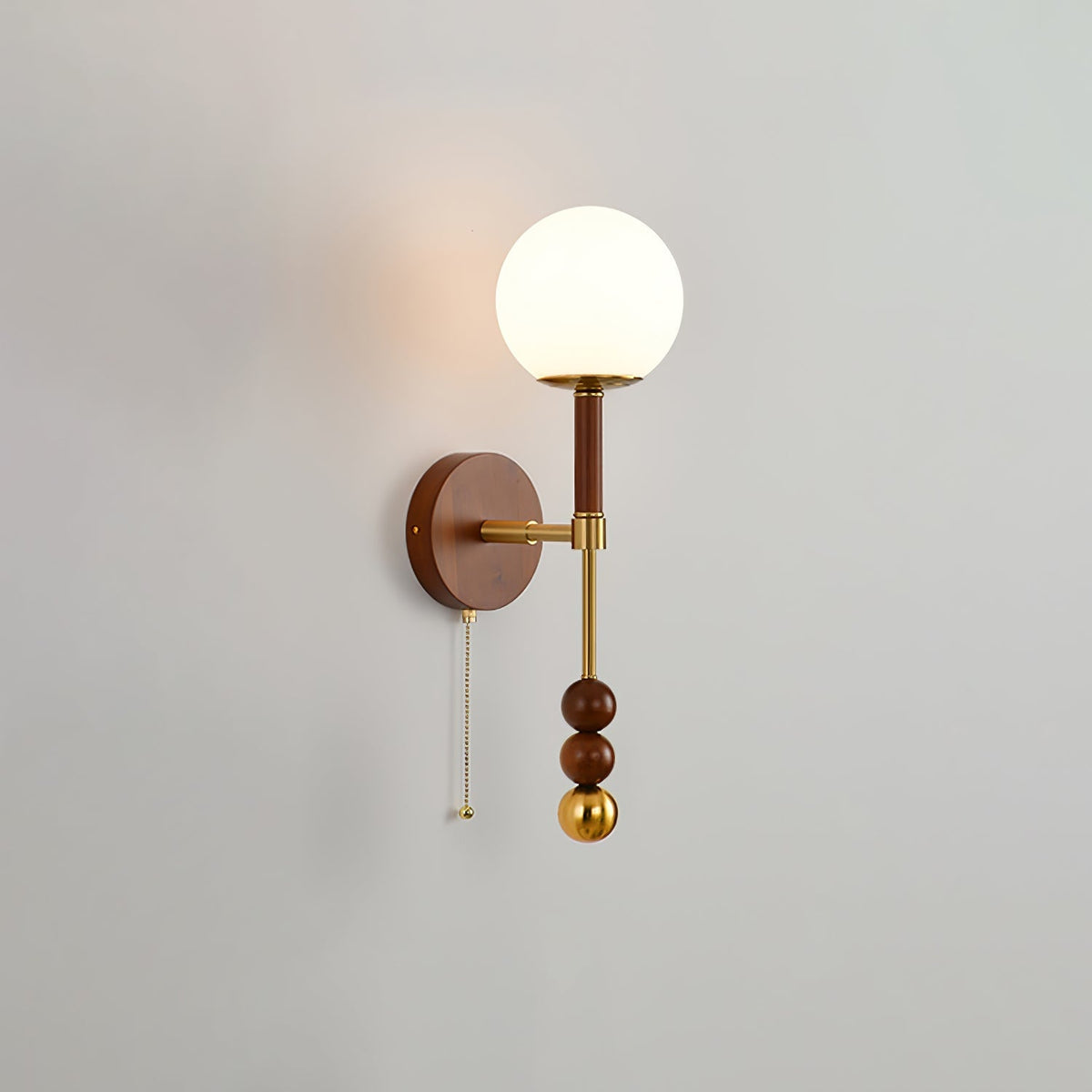 Hilda Roma Elegance Holz-Wandleuchte