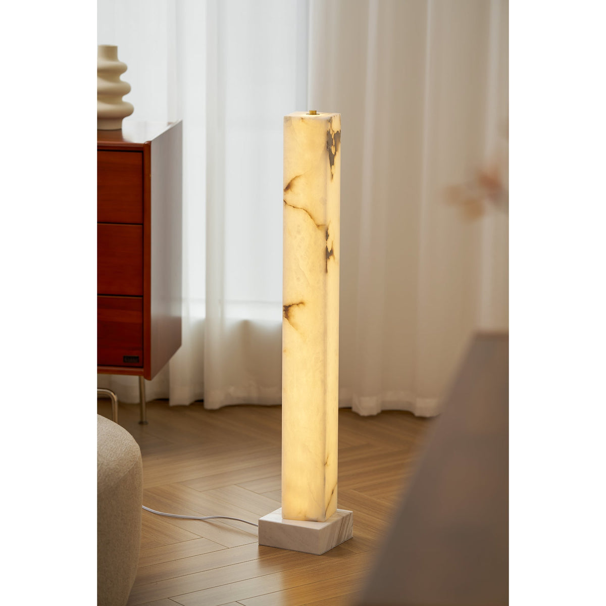 Frozen Alabaster Stehleuchte