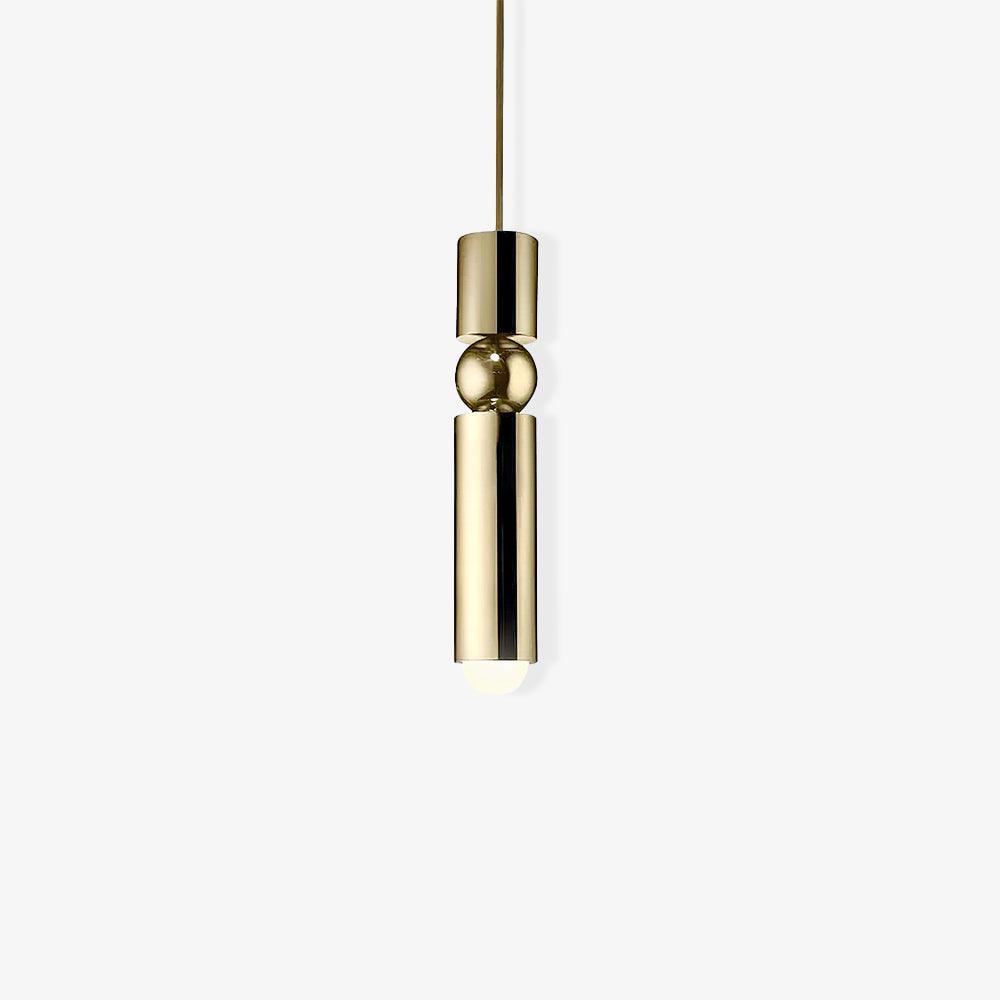 Velkis Geometrische Pendelleuchte aus Aluminium