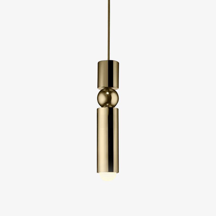 Velkis Geometrische Pendelleuchte aus Aluminium