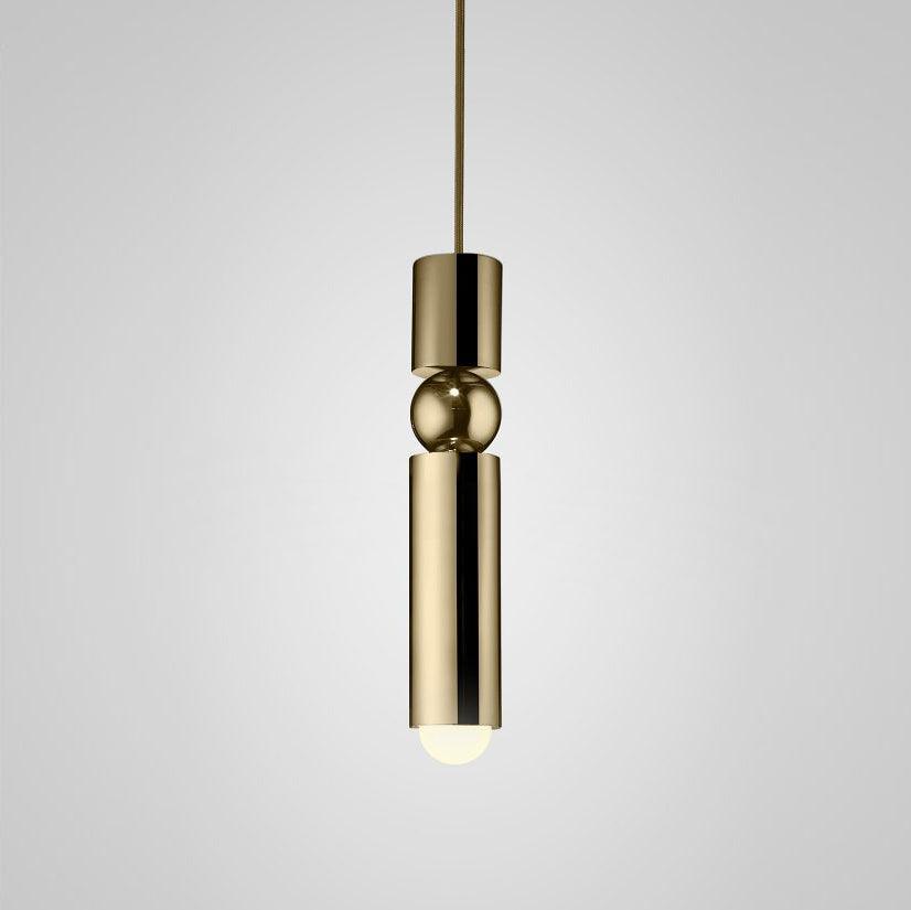 Velkis Geometrische Pendelleuchte aus Aluminium