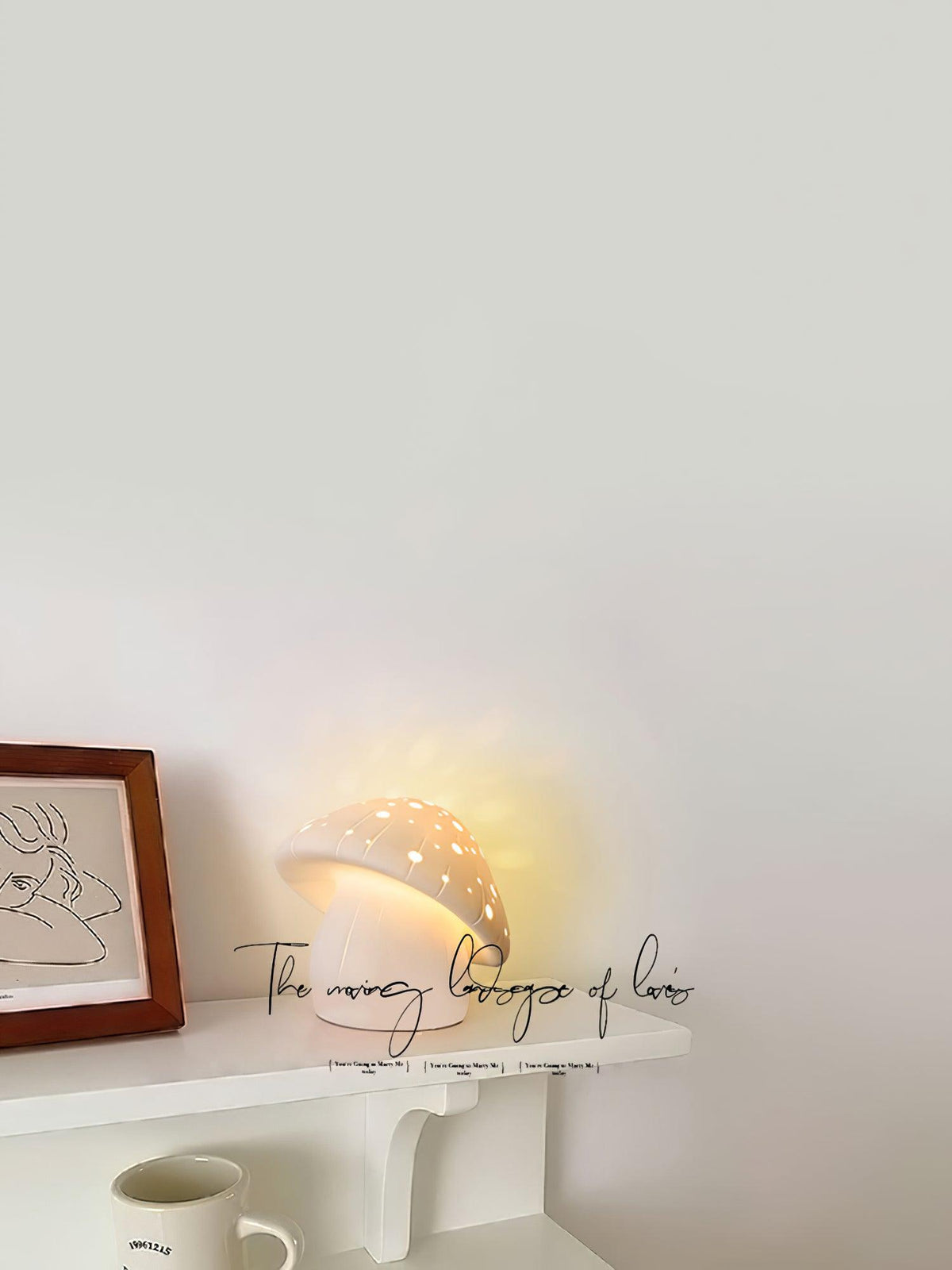 Viraisella moderne Keramik-Tischlampe