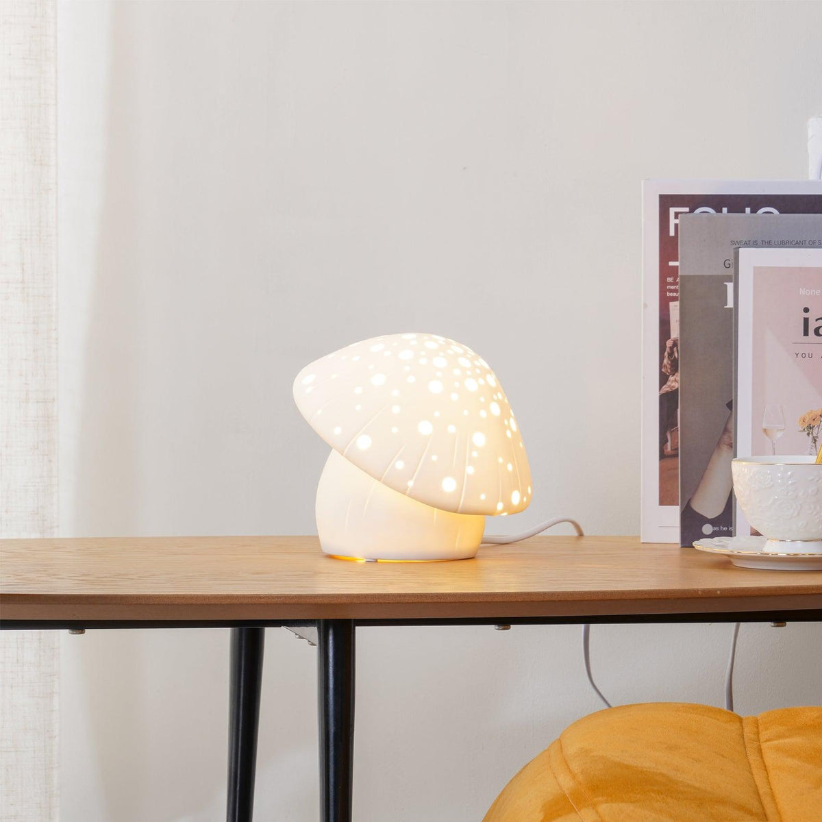 Viraisella moderne Keramik-Tischlampe