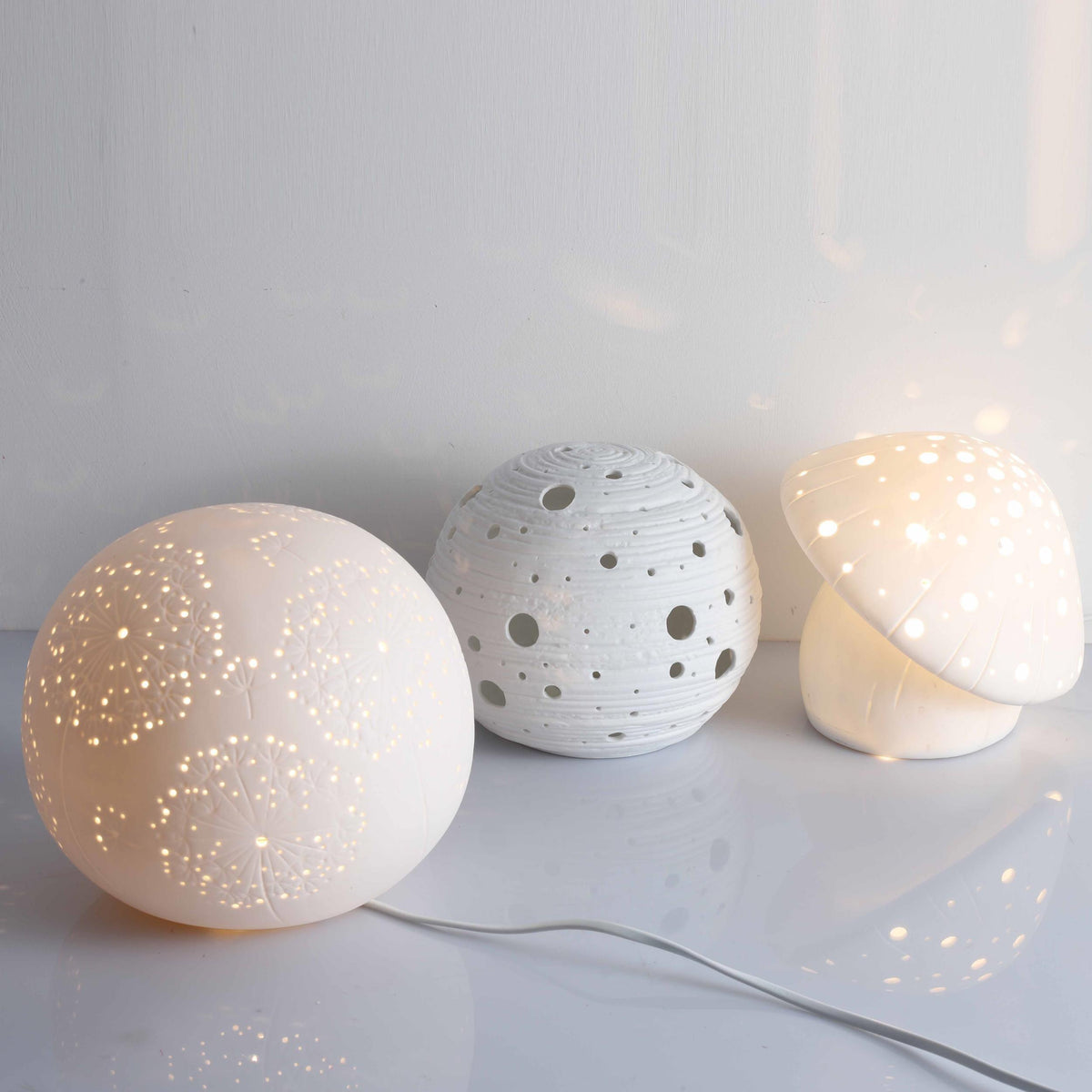 Viraisella moderne Keramik-Tischlampe
