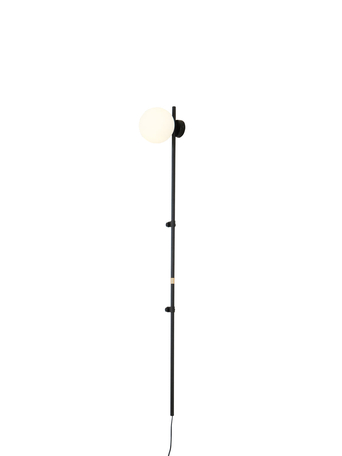 Curaeion zeitgenössische minimalistische Wandleuchte aus Glas mit US-Stecker