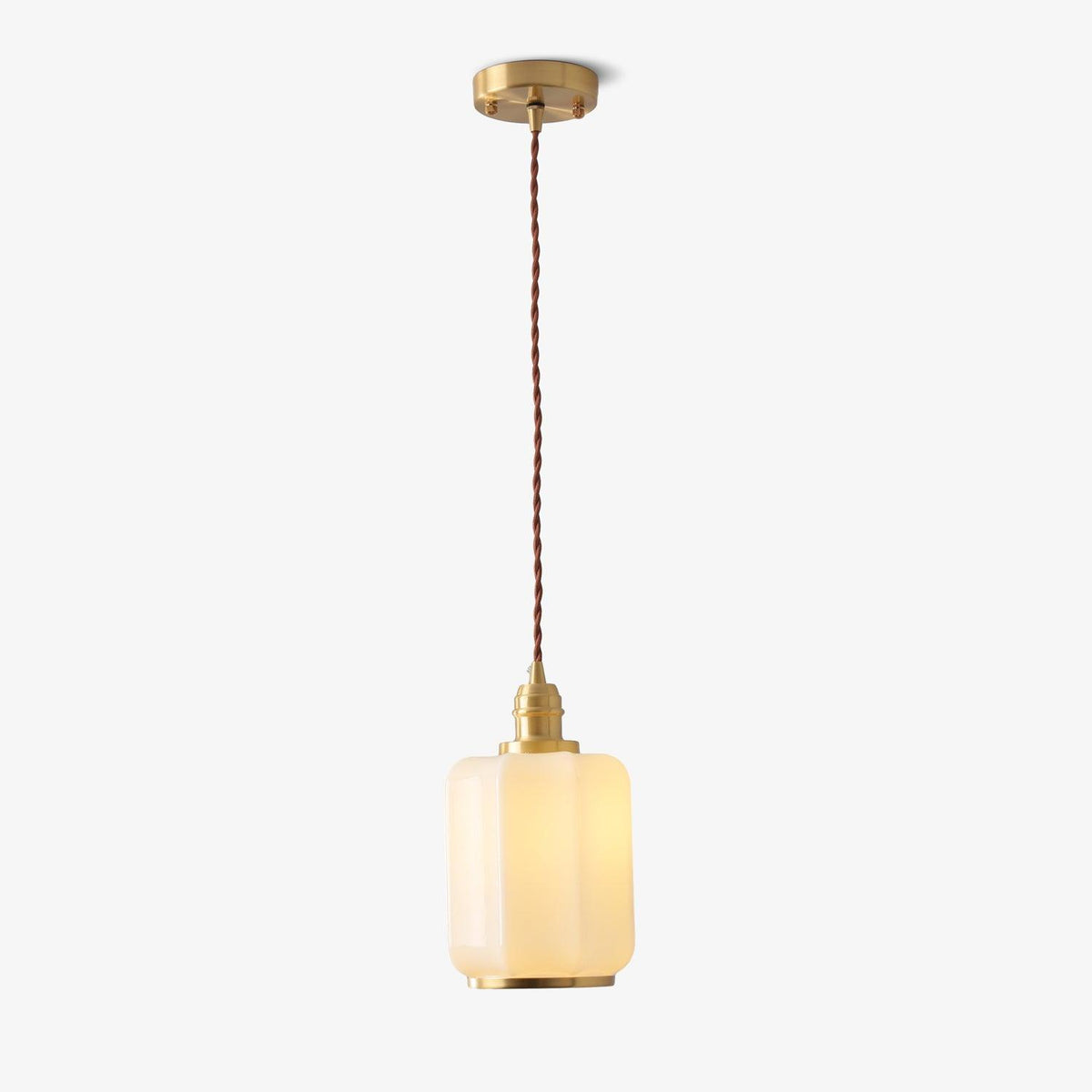 Lume Messing Vintage Pendelleuchte