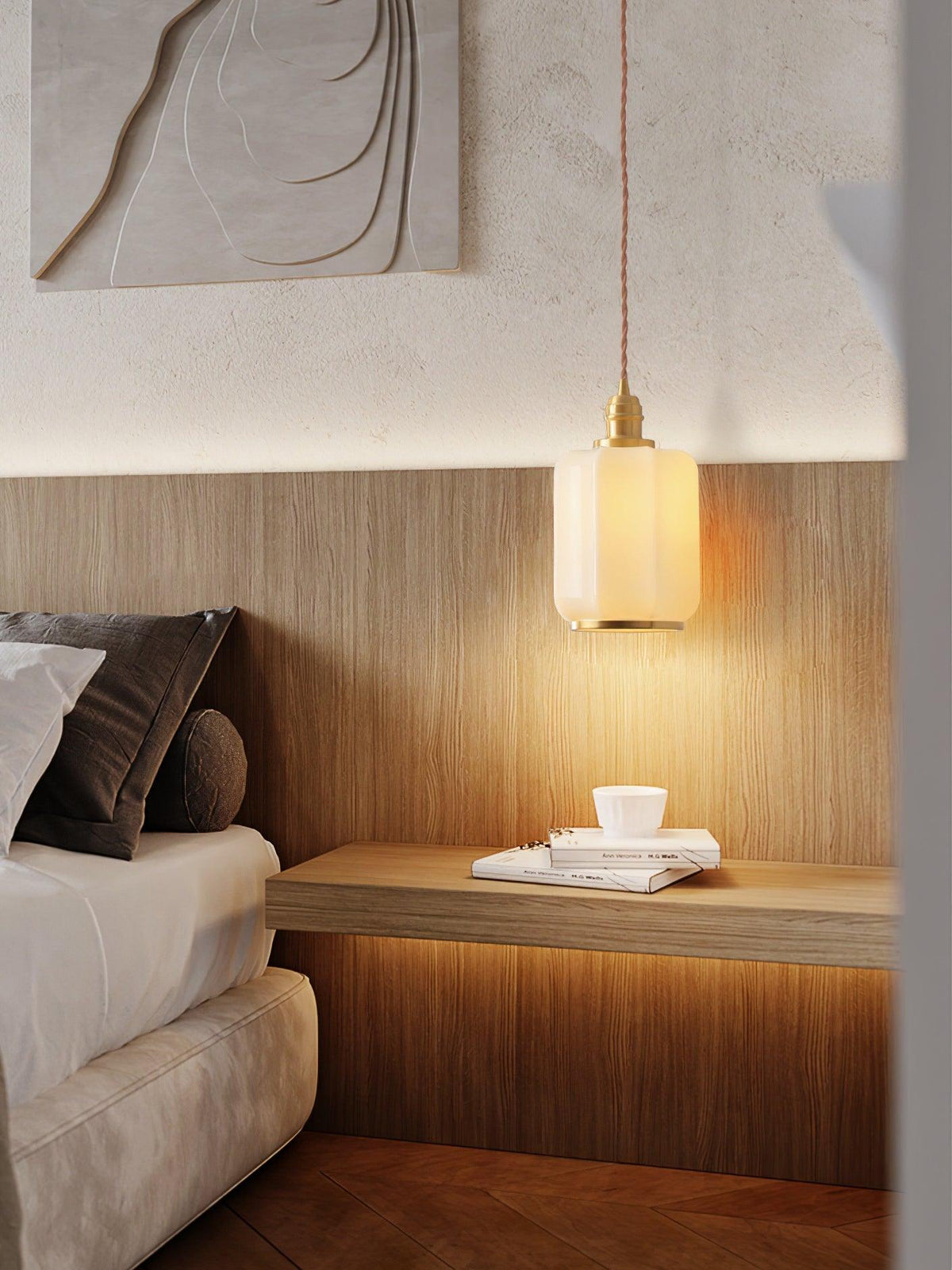 Lume Messing Vintage Pendelleuchte