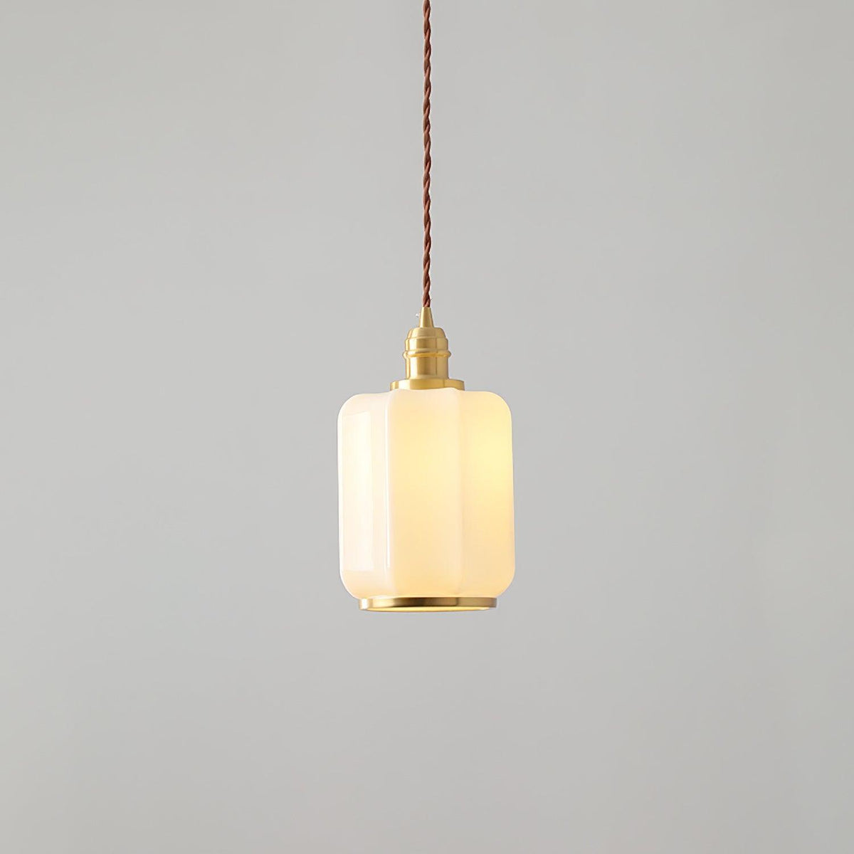 Lume Messing Vintage Pendelleuchte